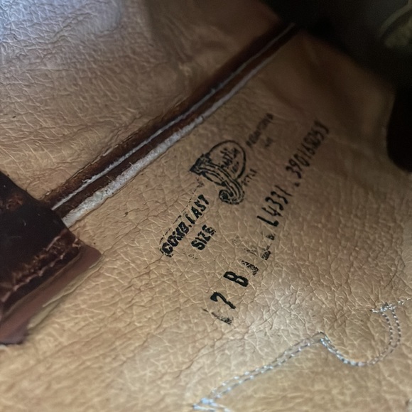 Justin Torino Saddle Western Cowboy Boots (style L4331) - Picture 8 of 9